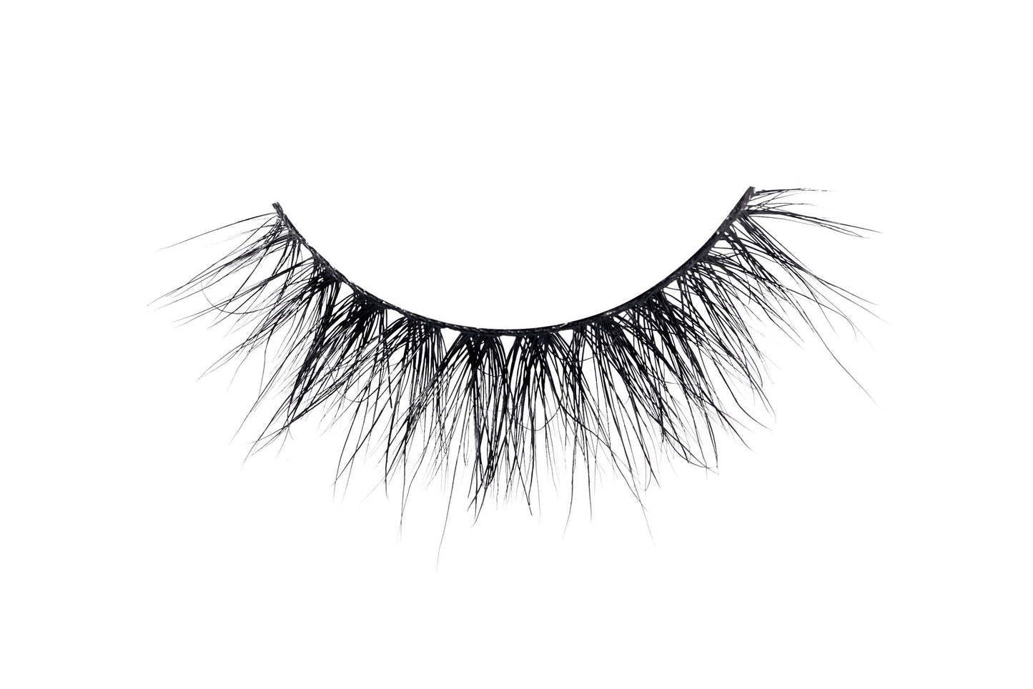 ELFEMI F12 false eyelashes, designed for a soft glam look with subtle volume and a natural effect.`